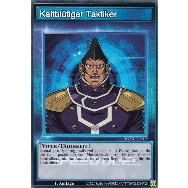 Kaltblütiger Taktiker (Skill - SGX3)