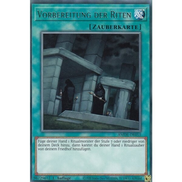 Vorbereitung der Riten (Rare - AMDE)