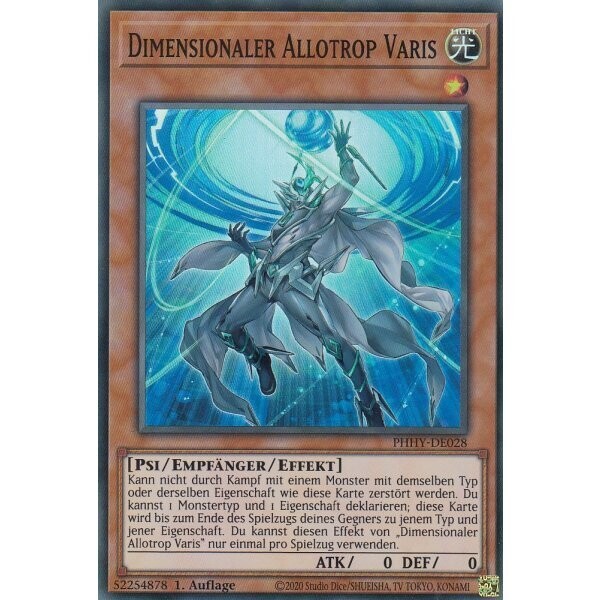 Dimensionaler Allotrop Varis (Super Rare - PHHY)