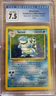 Turtok - 7.5 CGC Grading - DE