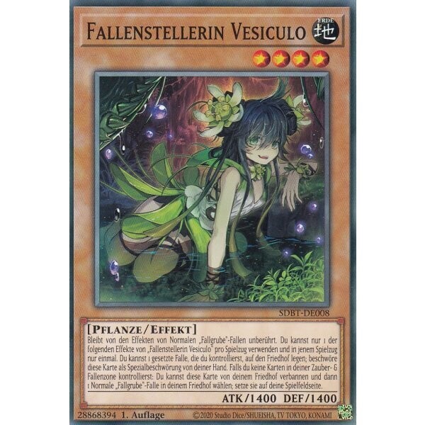 Fallenstellerin Vesiculo (SDBT)