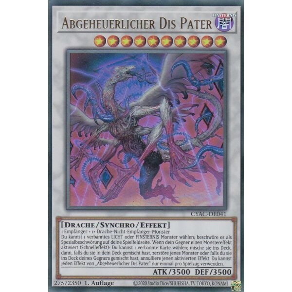 Abgeheuerlicher Dis Pater (Ultra Rare - CYAC)