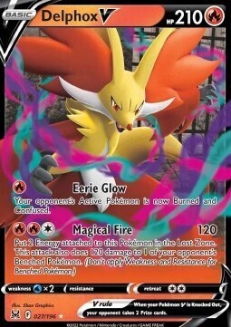 Delphox V (027/196) - Near Mint - EN