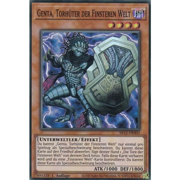 Genta, Torhüter der Finsteren Welt (Super Rare - SR13)