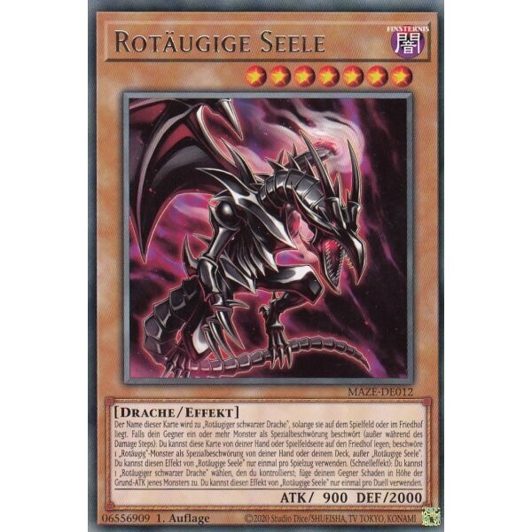Red-Eyes Soul (Rare - MAZE)