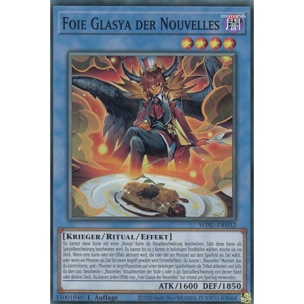 Foie Glasya der Nouvelles (Super Rare - WISU)
