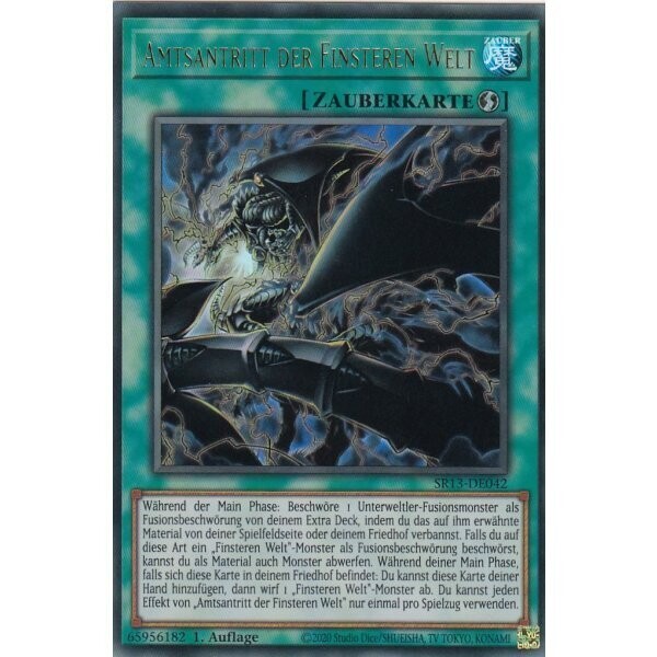 Amtsantritt der Finsteren Welt (Ultra Rare - SR13)