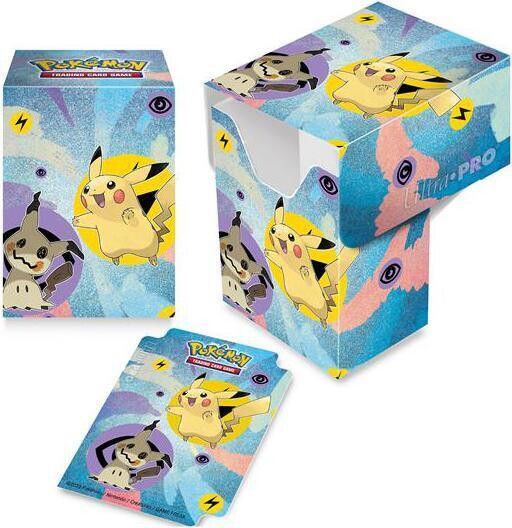 Ultra Pro - Full View Deck Box - Pikachu &amp; Mimikyu