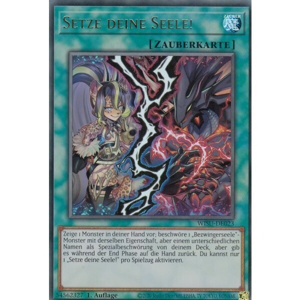 Setze deine Seele! (Collectors Rare - WISU)