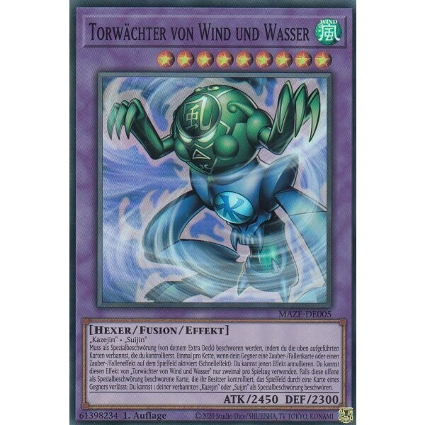 Torwächter von Wind und Wasser (Super Rare - MAZE)