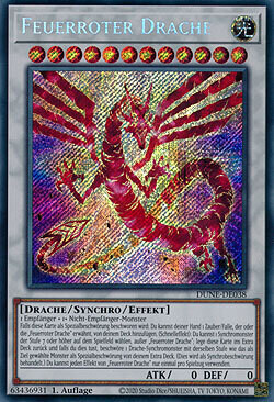 Feuerroter Drache (Secret Rare - DUNE)