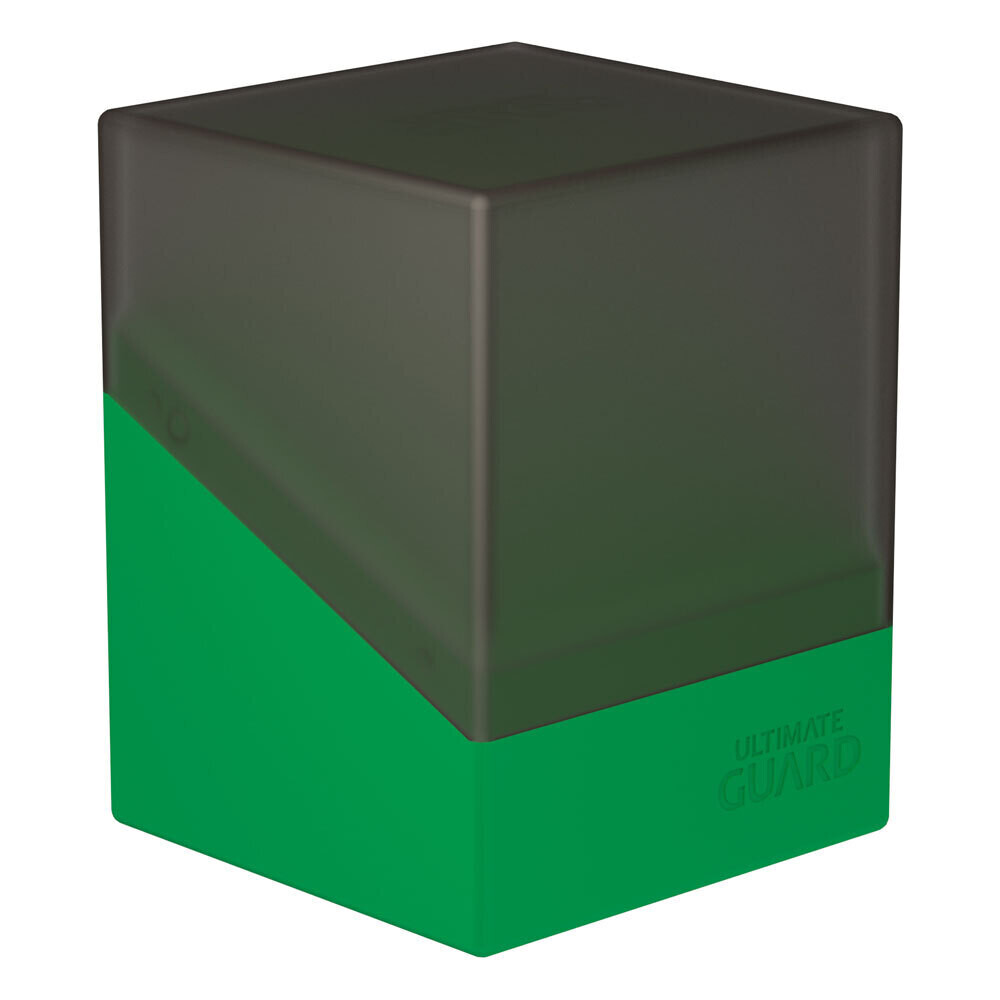 Ultimate Guard - Boulder Deck Case 100+ SYNERGY - Black/ Green