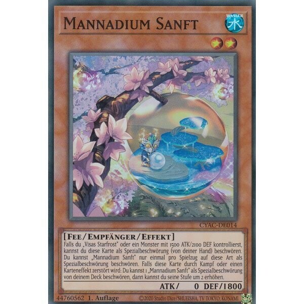 Mannadium Sanft (Super Rare - CYAC)