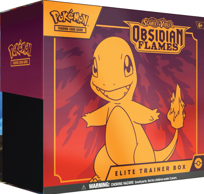 Pokémon - Scarlet &amp; Violet: Obsidian Flames - Elite Trainer Box - DE