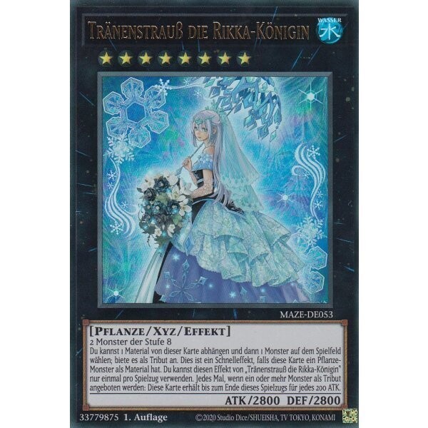Tränenstrauß die Rikka-Königin (Collectors Rare - MAZE)