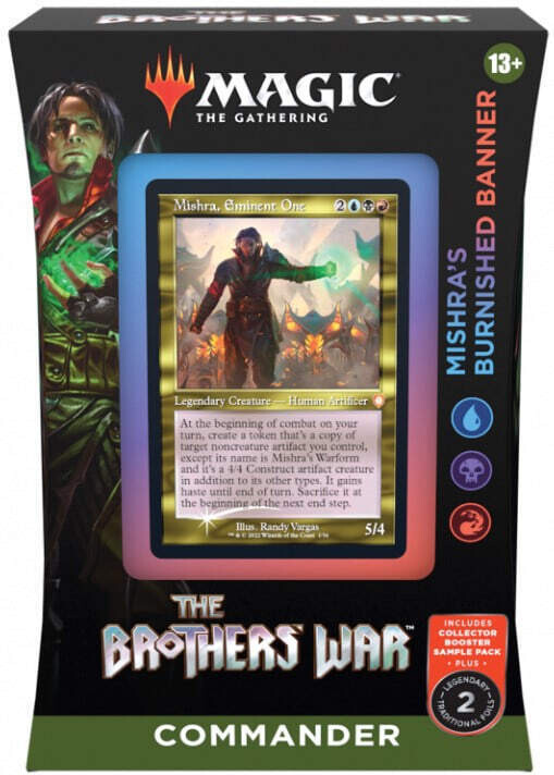 Magic: Brothers&#39; War - Commander Deck - Mishra&#39;s Burnished Banner