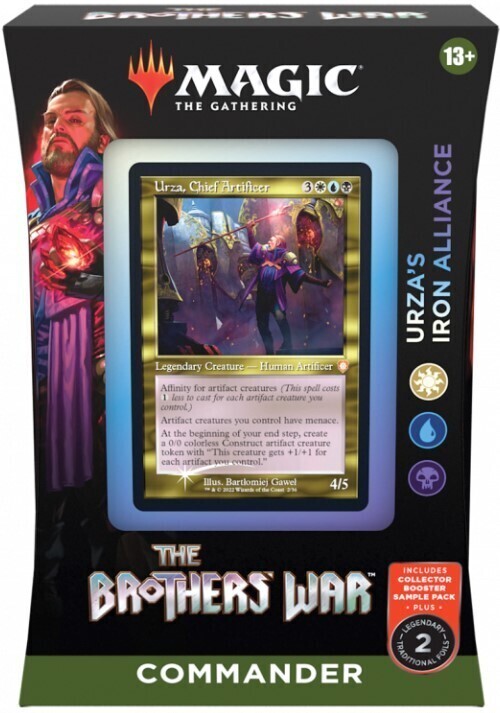 Magic: Brothers&#39; War - Commander Deck - Urza&#39;s Iron Alliance