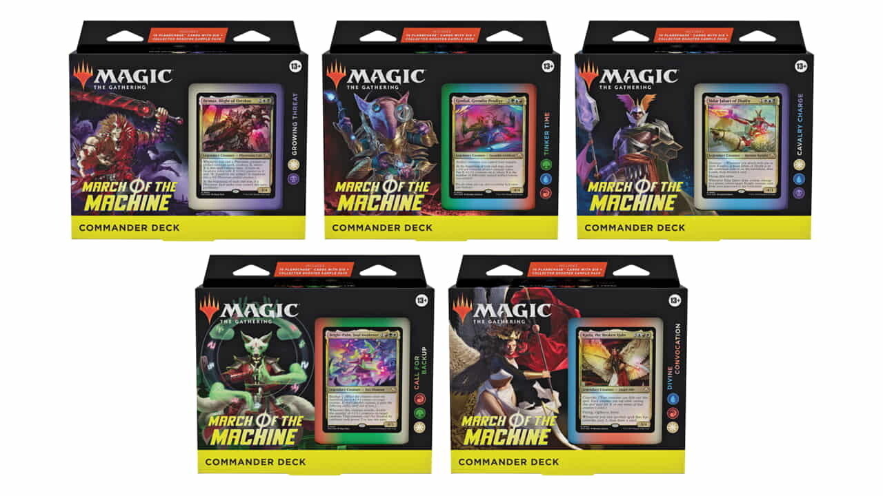 Magic: March of the Machine - Commander Decks Set (5)