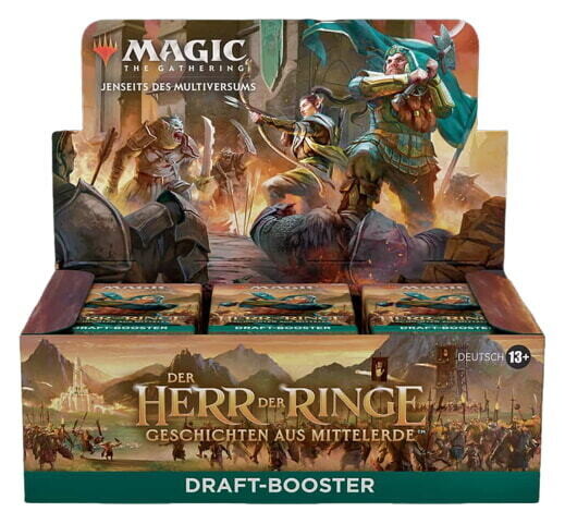 Magic: The Lord of the Rings: Tales of Middle-Earth - Draft Booster Display
