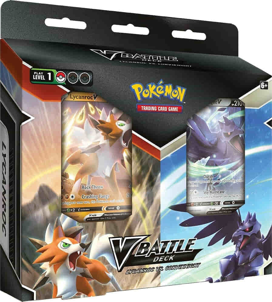 Pokémon - VBattle Deck - Lycanrock V VS Corviknight V - FR