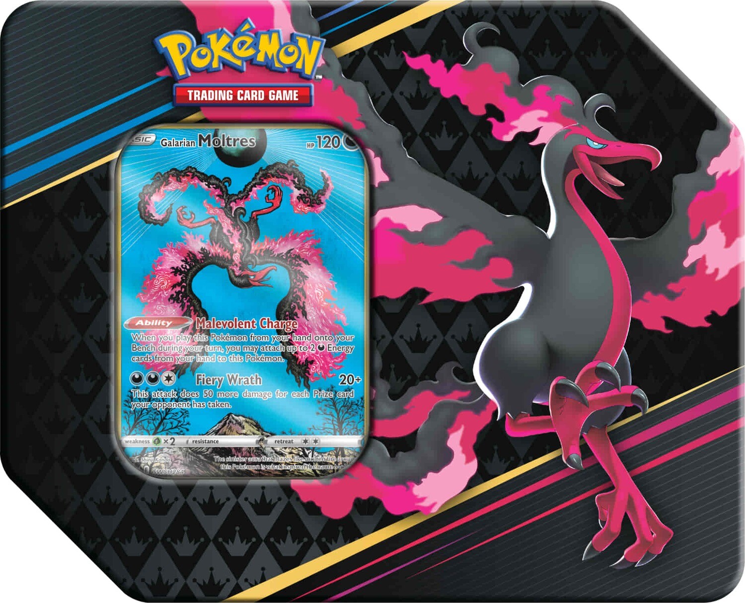 Pokemon - Crown Zenith - Galarian Moltres Big Tin - EN (5)
