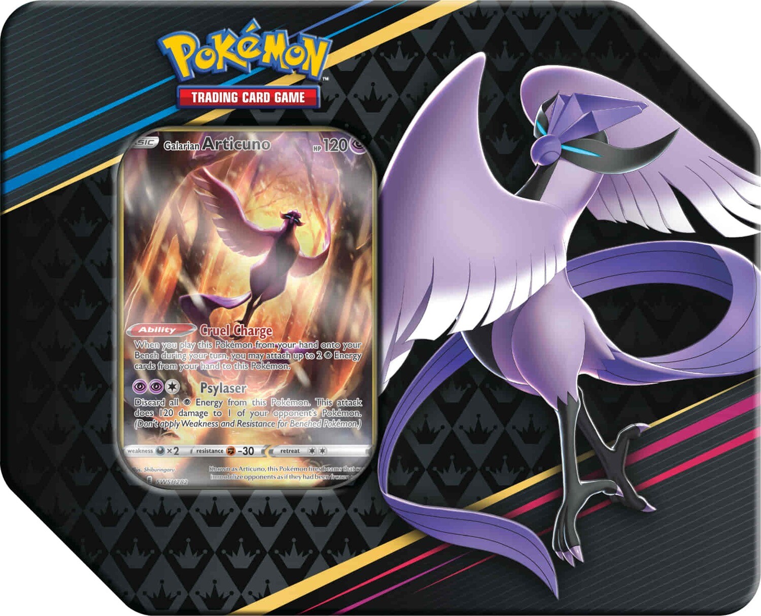 Pokemon - Crown Zenith - Galarian Articuno Big Tin - EN (5)