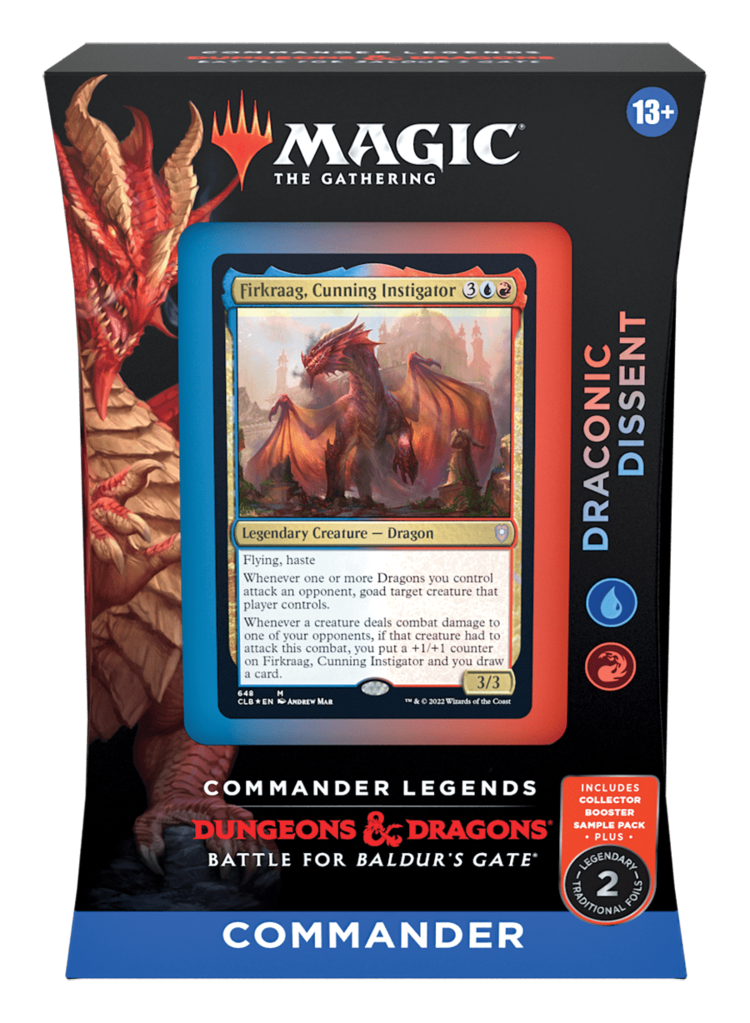 Magic: Commander Legends: Battle for Baldur&#39;s Gate - Commander Decks - Draconic Dissent