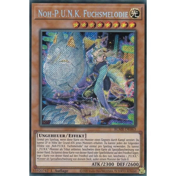 Noh-P.U.N.K. Fuchsmelodie (Secret Rare - BLMR)