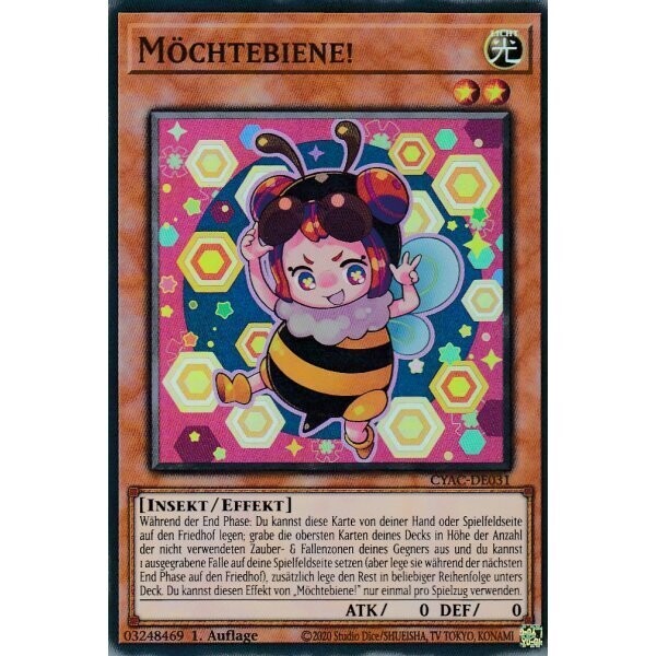 Möchtebiene! (Super Rare - CYAC)