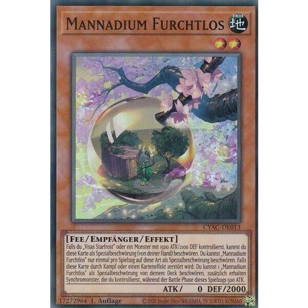 Mannadium Furchtlos (Super Rare - CYAC)