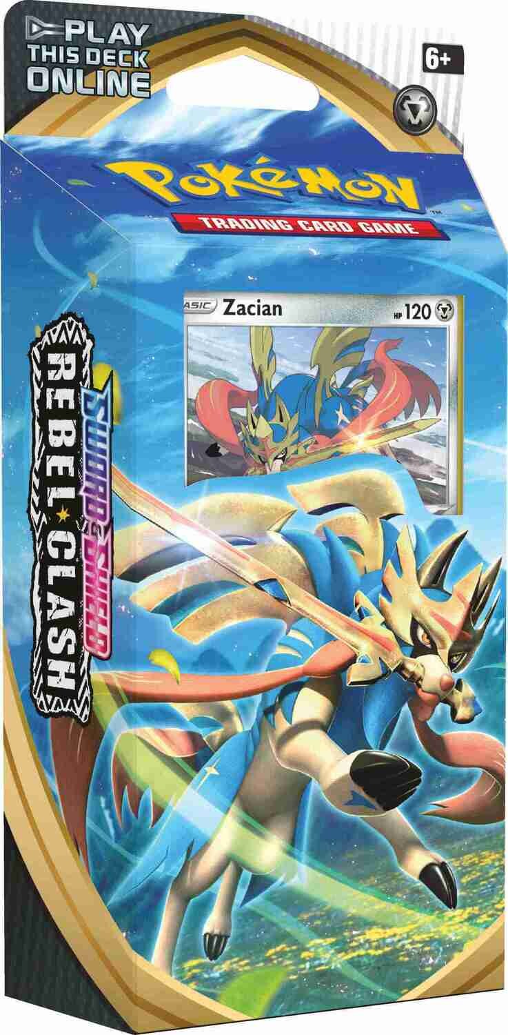 Pokémon - Sword and Shield: Rebel Clash - Theme Deck Zacian - EN