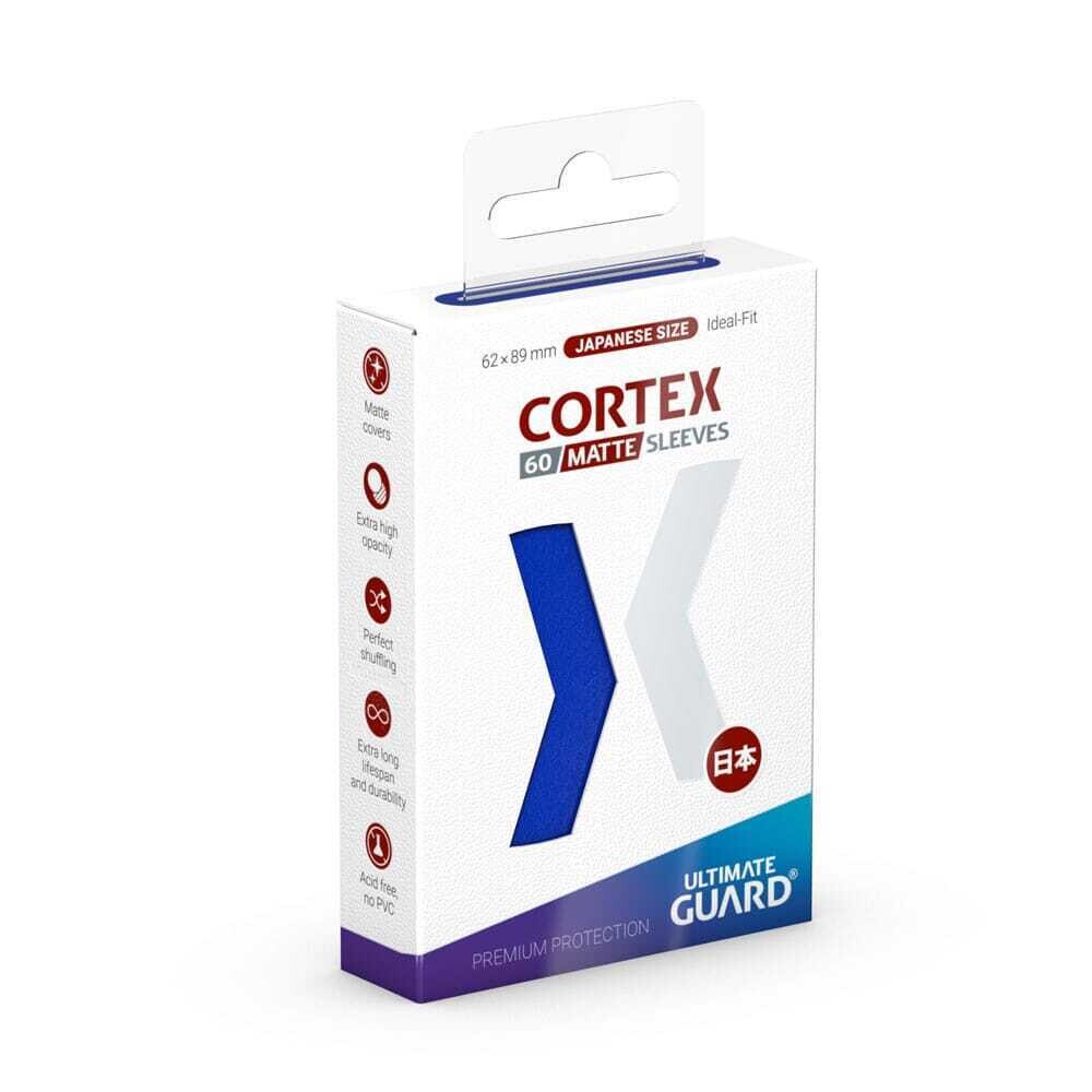 Ultimate Guard - Cortex Sleeves Japanese Size MATTE - Blue (60)