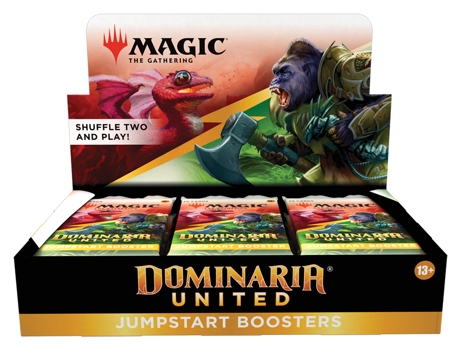 Magic: Dominarias United - Jumpstart Booster Display