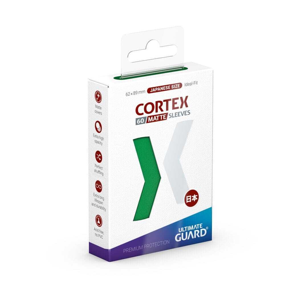 Ultimate Guard - Cortex Sleeves Japanese Size MATTE - Green (60)