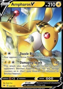 Ampharos V (049/185) - Near Mint - EN