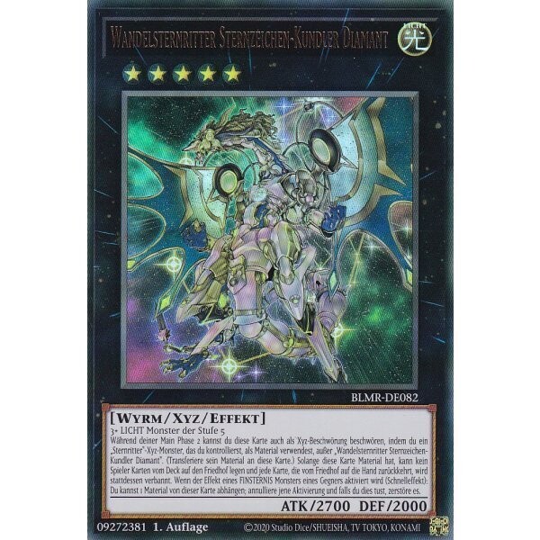Wandelsternritter Sternzeichen-Kundler Diamant (Ultra Rare - BLMR)