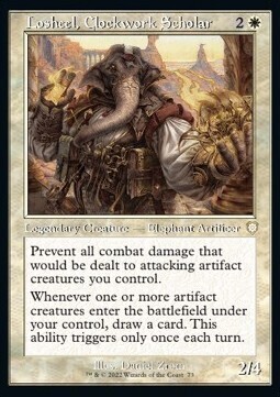 Losheel, Clockwork Scholar (Rare-BRO)