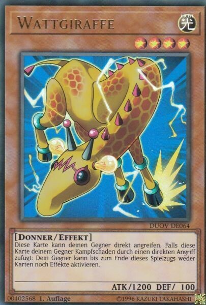 Wattgiraffe (UltraRare-DUOV)
