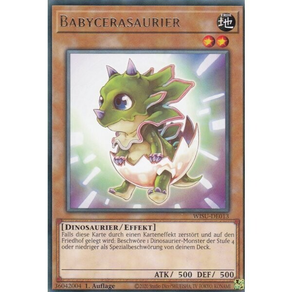 Babycerasaurier (Rare - WISU)