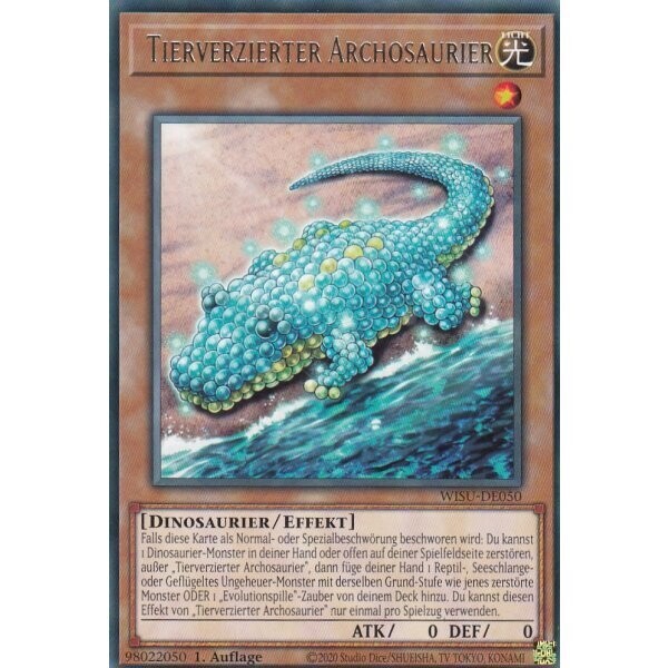 Tierverzierter Archosaurier (Rare - WISU)