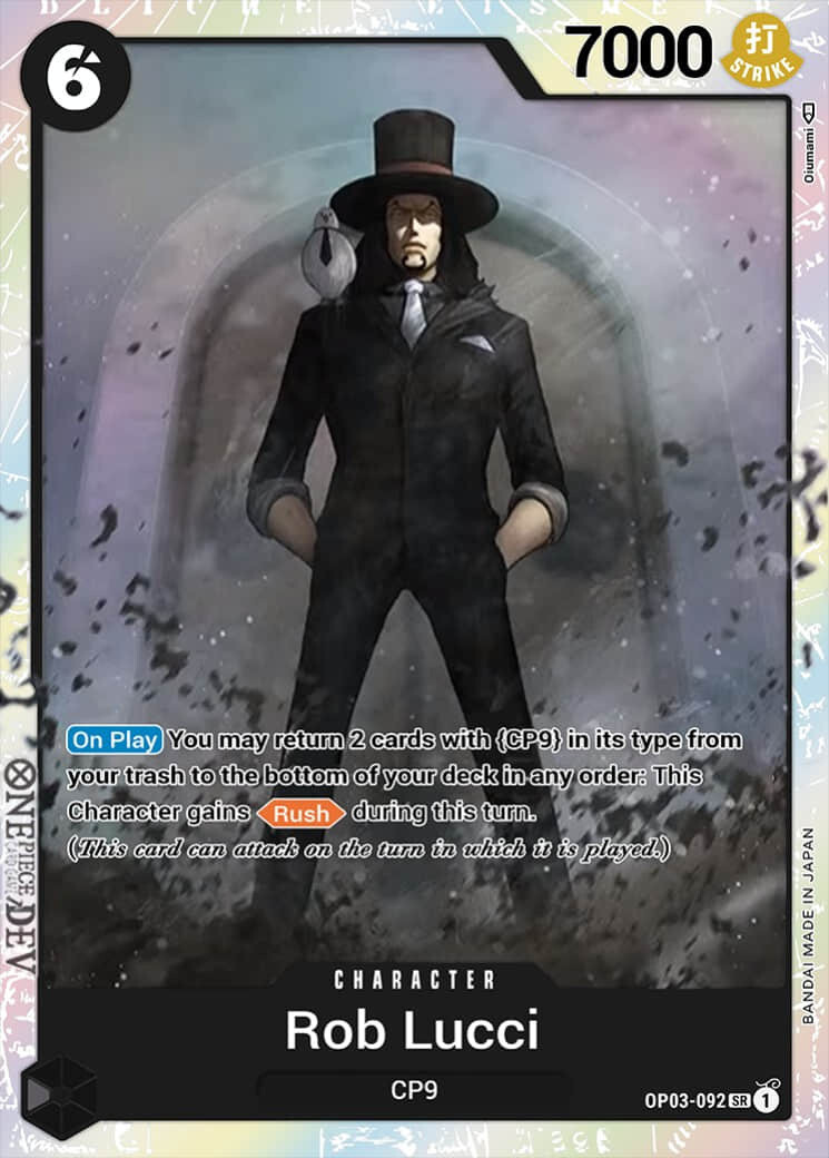 Rob Lucci SR (OP03-092) - EN
