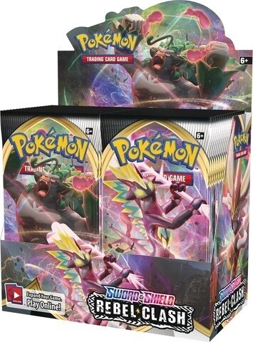 Pokémon - Sword and Shield: Rebel Clash - Booster Display - EN