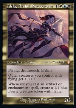 Alela, Artful Provocateur (Mythic-BRO)