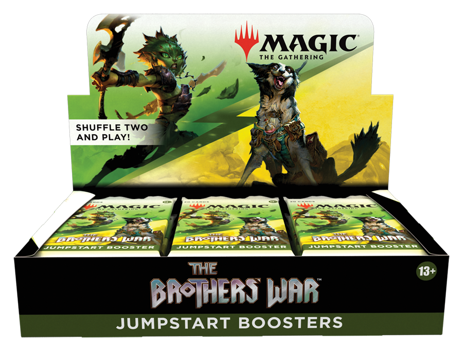 Magic: The Brothers&#39; War - Jumpstart Booster Display