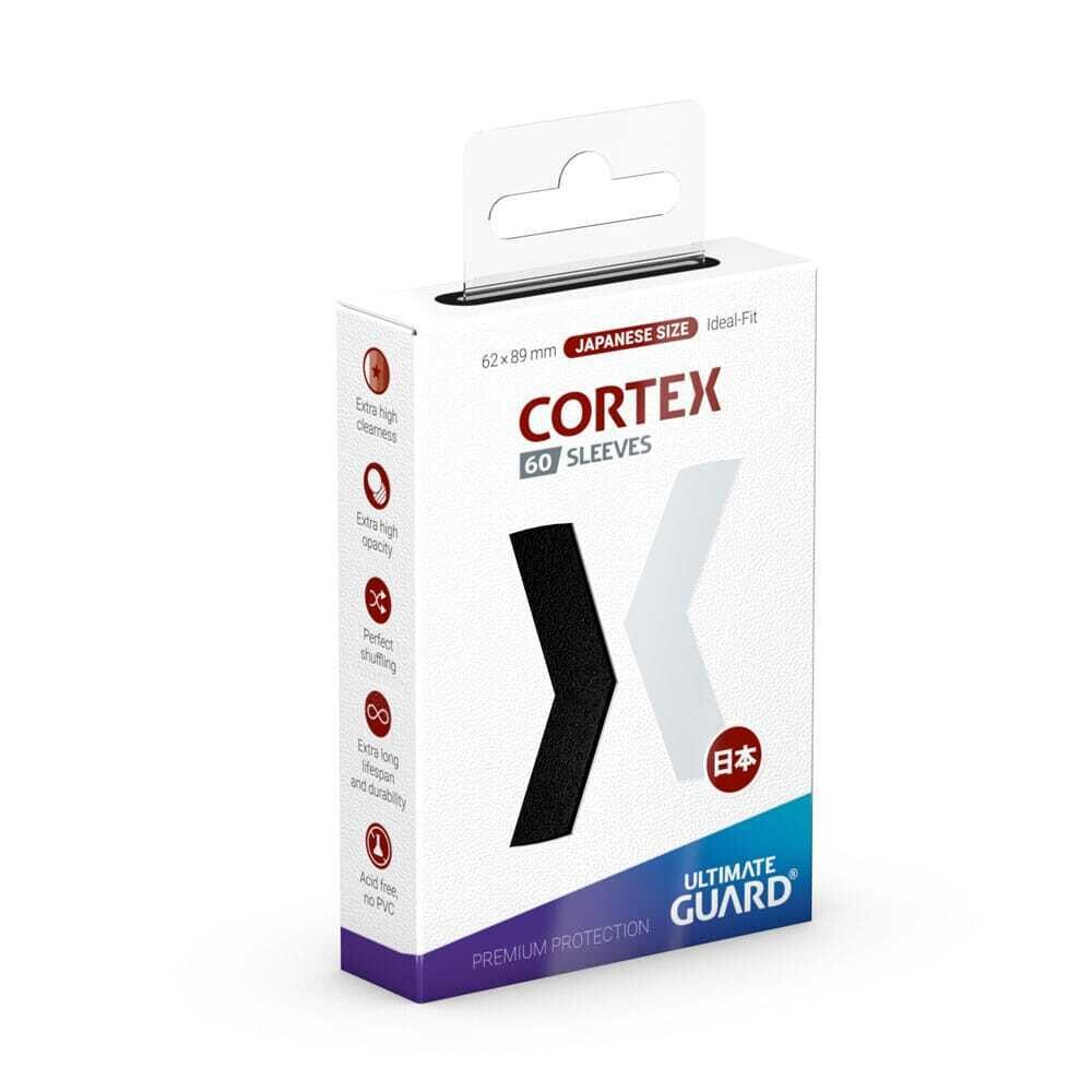 Ultimate Guard - Cortex Sleeves Japanese Size MATTE - Black (60)