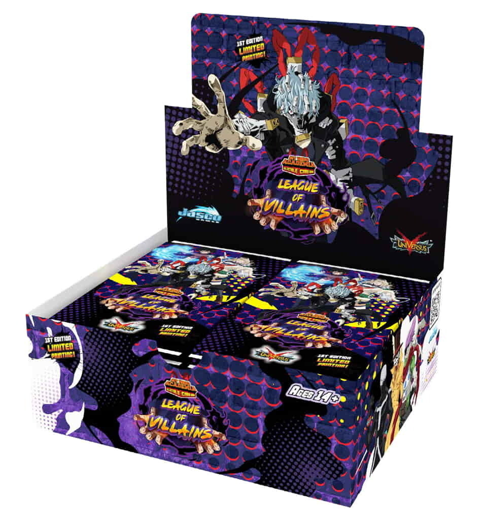 My Hero Academia - Series 04: League of Villains - Booster Display - EN