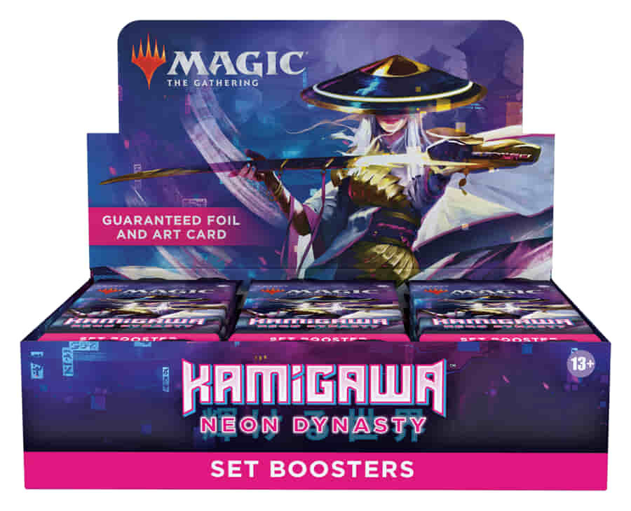 Magic: Kamigawa: Neon Dynasty - Set Booster Display