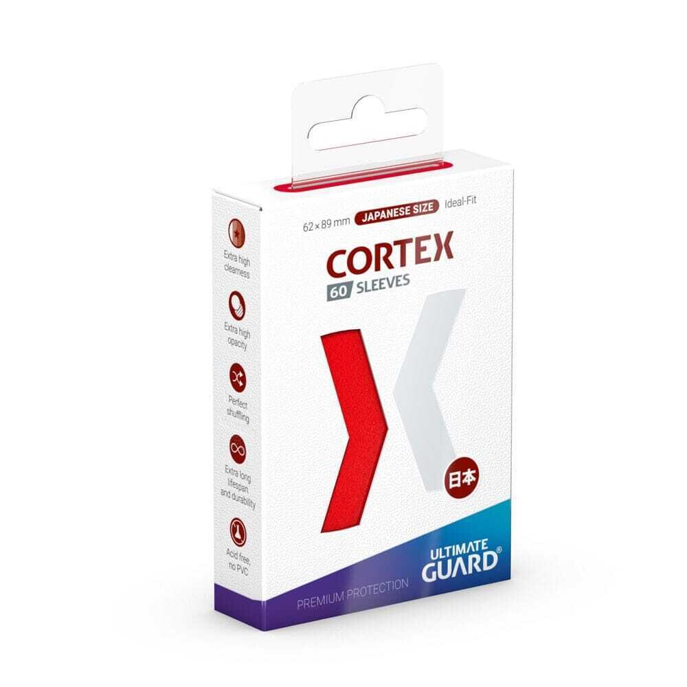 Ultimate Guard - Cortex Sleeves Japanese Size - Red (60)