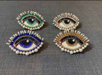 Augen Broschen 