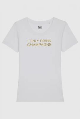 Shirt „I only Drink Champagner “ fünf verschiedene Größen 